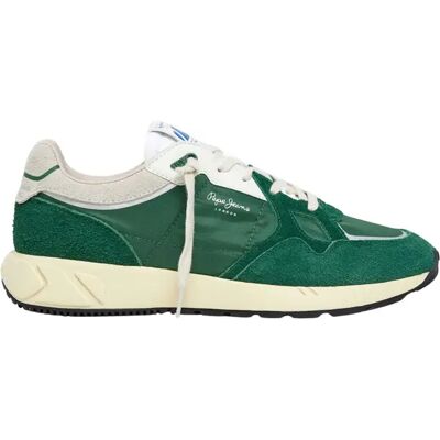 Baskets Pepe Jeans Marlon Divided Vert 41 - Publicité Baskets Pepe Jeans Marlon Divided Vert 41 - Publicité