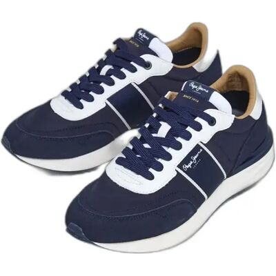Baskets Pepe Jeans Buster Club Bleu 44 - Publicité Baskets Pepe Jeans Buster Club Bleu 44 - Publicité