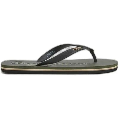 Tongs Pepe Jeans Bay Beach Logo Vert 41 - Publicité Tongs Pepe Jeans Bay Beach Logo Vert 41 - Publicité