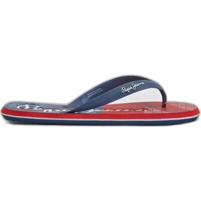 Tongs Pepe Jeans Whale Flag Bleu 44 - Publicité Tongs Pepe Jeans Whale Flag Bleu 44 - Publicité