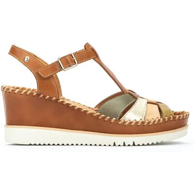 Sandales compensées cuir femme Pikolinos Aguadulce Marron 42 - Publicité Sandales compensées cuir femme Pikolinos Aguadulce Marron 42 - Publicité