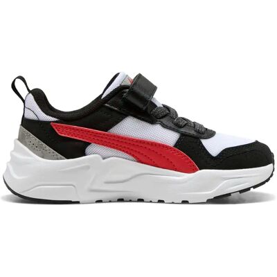 Baskets enfant Puma Trinity 2 LT Mid 90s AC+ Blanc 31 - Publicité Baskets enfant Puma Trinity 2 LT Mid 90s AC+ Blanc 31 - Publicité