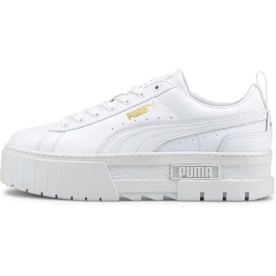 Baskets femme Puma Mayze Classic Blanc 41 - Publicité Baskets femme Puma Mayze Classic Blanc 41 - Publicité