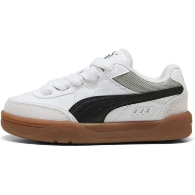 Baskets enfant Puma Park SK8 PS Blanc 31 - Publicité Baskets enfant Puma Park SK8 PS Blanc 31 - Publicité