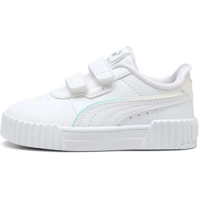 Sneakers bébé fille Puma Carina 3.0 Blanc 23 - Publicité Sneakers bébé fille Puma Carina 3.0 Blanc 23 - Publicité