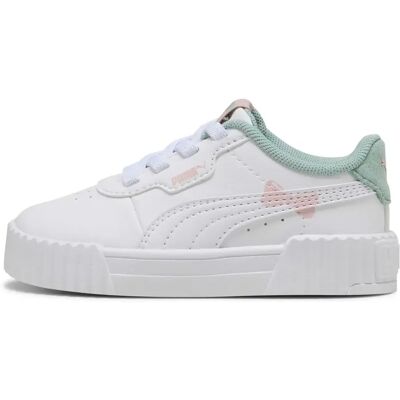 Sneakers bébé fille Puma Carina 3.0 Blanc 25 - Publicité Sneakers bébé fille Puma Carina 3.0 Blanc 25 - Publicité