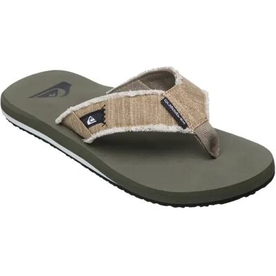 Tongs Quiksilver Monkey Abyss Vert 41 - Publicité Tongs Quiksilver Monkey Abyss Vert 41 - Publicité