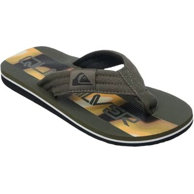 Tongs enfant Quiksilver Molokai Layback Vert 29 - Publicité Tongs enfant Quiksilver Molokai Layback Vert 29 - Publicité