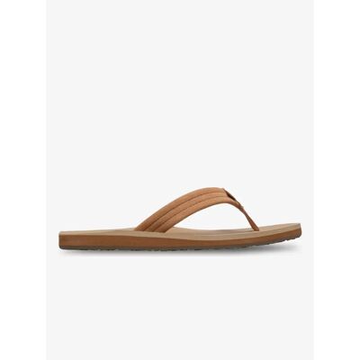Tongs Quiksilver Carver Suede Beige 41 - Publicité Tongs Quiksilver Carver Suede Beige 41 - Publicité