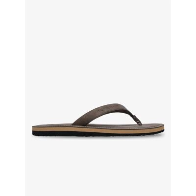 Tongs Quiksilver Molokai Nubuck 26 Marron 41 - Publicité Tongs Quiksilver Molokai Nubuck 26 Marron 41 - Publicité