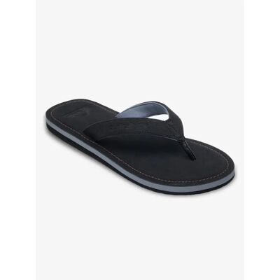 Tongs Quiksilver Molokai Nubuck Noir 46 - Publicité Tongs Quiksilver Molokai Nubuck Noir 46 - Publicité