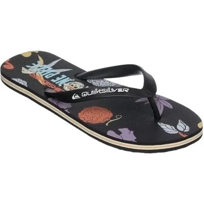 Tongs Quiksilver One Piece Molokai Art Noir 42 - Publicité Tongs Quiksilver One Piece Molokai Art Noir 42 - Publicité