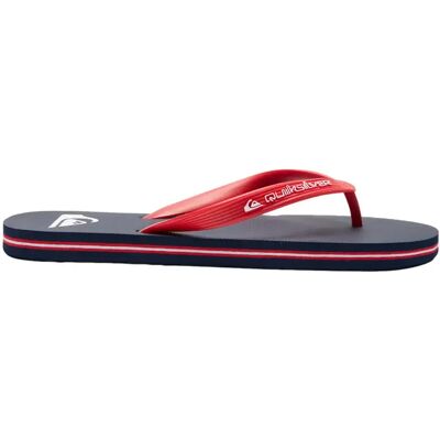 Tongs Quiksilver Molokai Core Rouge 40 - Publicité Tongs Quiksilver Molokai Core Rouge 40 - Publicité