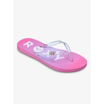 Tongs fille Roxy Viva Jelly Rose 32 - Publicité Tongs fille Roxy Viva Jelly Rose 32 - Publicité