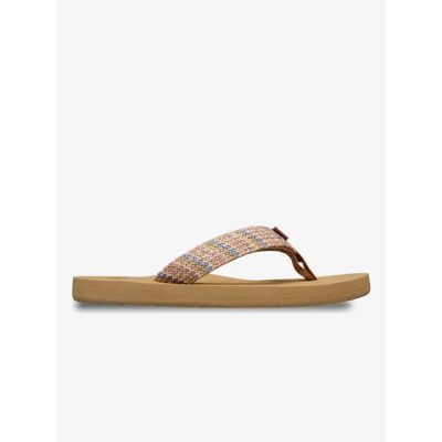 Tongs fille Roxy Porto Raffia Bleu 29 - Publicité Tongs fille Roxy Porto Raffia Bleu 29 - Publicité