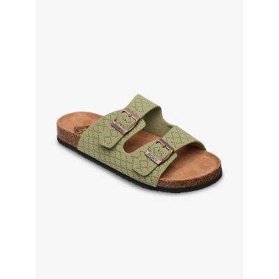 Sandales femme Roxy Mannae Buckle Vert 36 - Publicité Sandales femme Roxy Mannae Buckle Vert 36 - Publicité