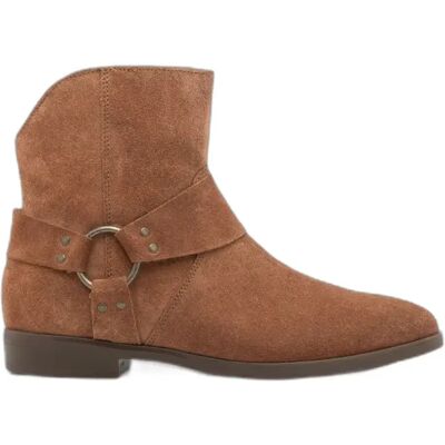 Bottines femme Ryłko Cowboy biker Janina Beige 36 - Publicité Bottines femme Ryłko Cowboy biker Janina Beige 36 - Publicité