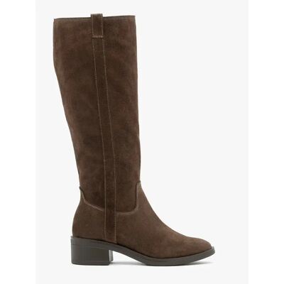 Bottes en cuir femme Ryłko Bianka Marron 35 - Publicité Bottes en cuir femme Ryłko Bianka Marron 35 - Publicité