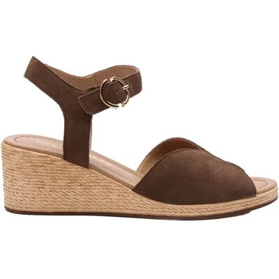 Sandales compensées cuir suede de qualité femme Ryłko Hayley Marron 37 - Publicité Sandales compensées cuir suede de qualité femme Ryłko Hayley Marron 37 - Publicité