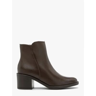 Bottines cuir femme Ryłko Debra Marron 40 - Publicité Bottines cuir femme Ryłko Debra Marron 40 - Publicité