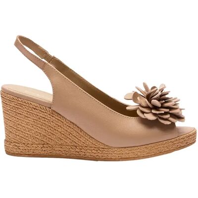 Sandales compensées cuir suede femme Ryłko Gwen Beige 39 - Publicité Sandales compensées cuir suede femme Ryłko Gwen Beige 39 - Publicité