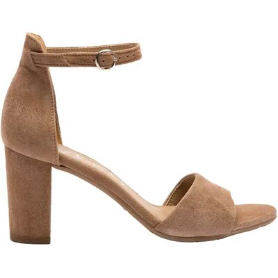 Sandales à talon cuir suede femme Ryłko Tara Marron 37 - Publicité Sandales à talon cuir suede femme Ryłko Tara Marron 37 - Publicité