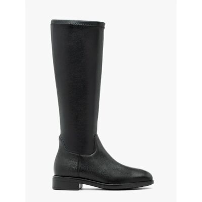 Bottes en cuir lisse femme Ryłko Taja Noir 41 - Publicité Bottes en cuir lisse femme Ryłko Taja Noir 41 - Publicité