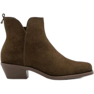 Bottines en daim femme Ryłko Dorota Vert 36 - Publicité Bottines en daim femme Ryłko Dorota Vert 36 - Publicité