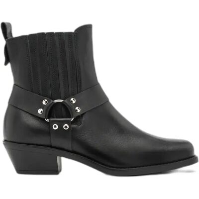 Bottines chelsea en cuir femme Ryłko Dorota Noir 38 - Publicité Bottines chelsea en cuir femme Ryłko Dorota Noir 38 - Publicité