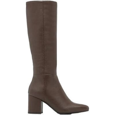 Bottes en cuir femme Ryłko Kora Slim-fit Marron 41 - Publicité Bottes en cuir femme Ryłko Kora Slim-fit Marron 41 - Publicité