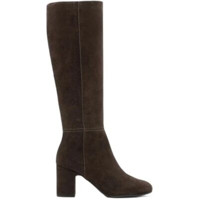 Bottes en cuir velours femme Ryłko Gianna Marron 35 - Publicité Bottes en cuir velours femme Ryłko Gianna Marron 35 - Publicité