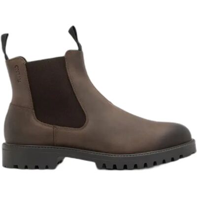 Bottines en cuir nubuck Ryłko Marco Chelsea Marron 43 - Publicité Bottines en cuir nubuck Ryłko Marco Chelsea Marron 43 - Publicité
