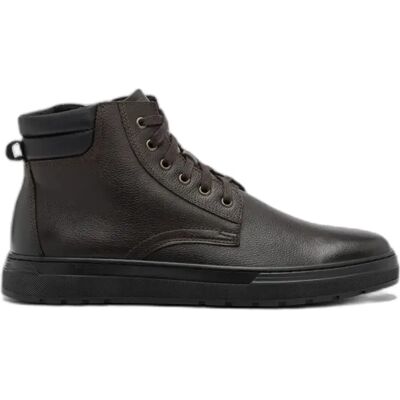 Bottines à lacets en cuir Ryłko Stefano Marron 41 - Publicité Bottines à lacets en cuir Ryłko Stefano Marron 41 - Publicité