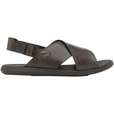 Sandales cuir véritable Ryłko Bon Marron 42 - Publicité Sandales cuir véritable Ryłko Bon Marron 42 - Publicité