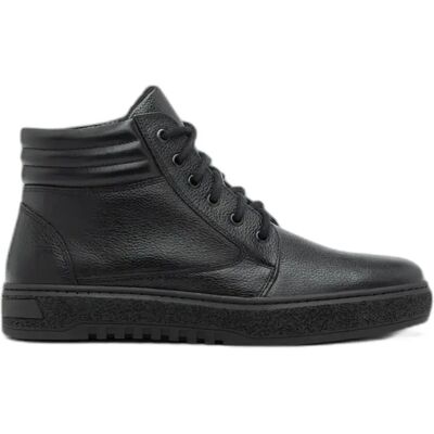Bottines en cuir pleine fleur Ryłko Cedric Noir 41 - Publicité Bottines en cuir pleine fleur Ryłko Cedric Noir 41 - Publicité
