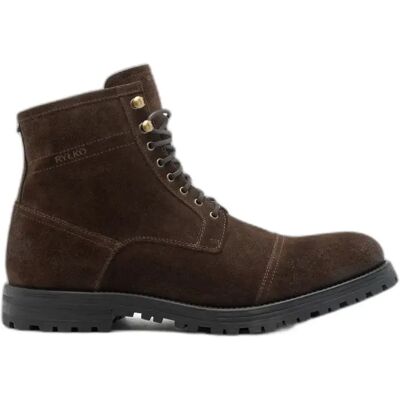Bottines en daim Ryłko Danny Marron 41 - Publicité Bottines en daim Ryłko Danny Marron 41 - Publicité