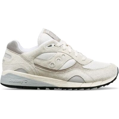 Baskets Saucony Shadow 6000 Blanc/gris - Homme - Publicité Baskets Saucony Shadow 6000 Blanc/gris - Homme - Publicité