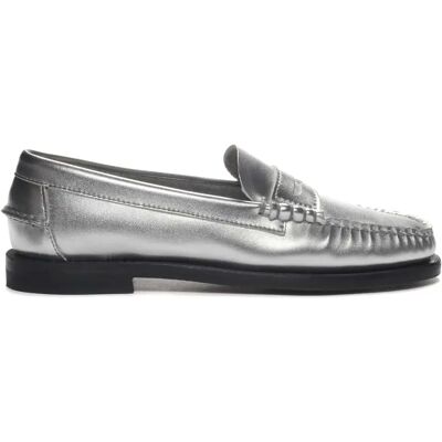 Mocassins cuir femme Sebago Dan Met Gris 35 - Publicité Mocassins cuir femme Sebago Dan Met Gris 35 - Publicité