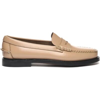 Mocassins cuir femme Sebago Classic Dan Pigment Beige 35 - Publicité Mocassins cuir femme Sebago Classic Dan Pigment Beige 35 - Publicité