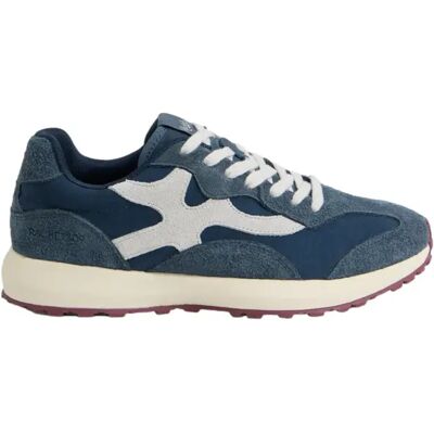 Baskets en cuir Silbon Rackets09 Bleu 44 - Publicité Baskets en cuir Silbon Rackets09 Bleu 44 - Publicité
