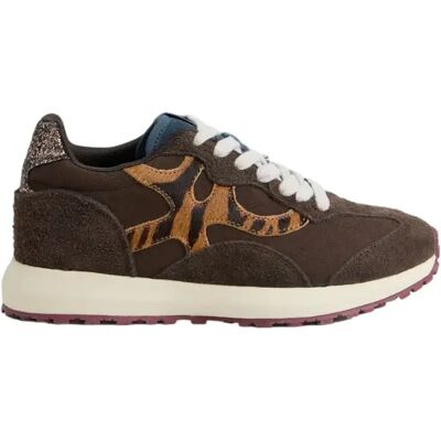 Baskets à imprimé animales femme Silbon Rackets09 Marron 36 - Publicité Baskets à imprimé animales femme Silbon Rackets09 Marron 36 - Publicité