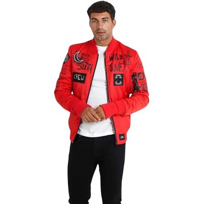 Blouson Sixth June Rouge S - Publicité Blouson Sixth June Rouge S - Publicité