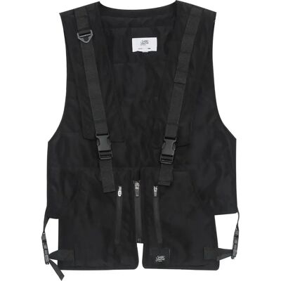 Gilet tactique léger court Sixth June Noir TU - Publicité Gilet tactique léger court Sixth June Noir TU - Publicité