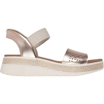 Sandales compensées femme Skechers Bobs Sun Ray Doré 37 - Publicité Sandales compensées femme Skechers Bobs Sun Ray Doré 37 - Publicité