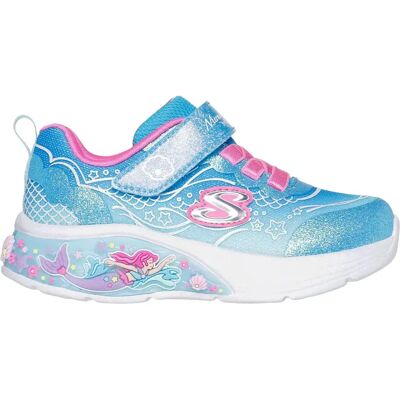 Baskets bébé fille Skechers My Dreamers Lil Mermaid Bleu 21 - Publicité Baskets bébé fille Skechers My Dreamers Lil Mermaid Bleu 21 - Publicité