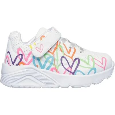 Baskets bébé fille Skechers Uno Lite Love Levitate Blanc 21 - Publicité Baskets bébé fille Skechers Uno Lite Love Levitate Blanc 21 - Publicité