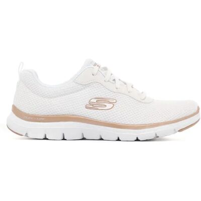Baskets femme Skechers Flex Appeal 4.0 Blanc 35 - Publicité Baskets femme Skechers Flex Appeal 4.0 Blanc 35 - Publicité