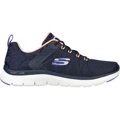 Baskets femme Skechers Flex Appeal 40 Bleu 36 - Publicité Baskets femme Skechers Flex Appeal 40 Bleu 36 - Publicité