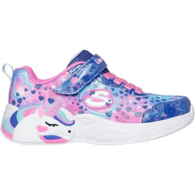 Baskets fille Skechers Unicorn Dreams Heart Sparkles Argenté 35 - Publicité Baskets fille Skechers Unicorn Dreams Heart Sparkles Argenté 35 - Publicité