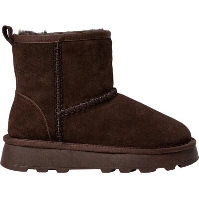 Bottines femme Sofie Schnoor Marie Teddy Marron 38 - Publicité Bottines femme Sofie Schnoor Marie Teddy Marron 38 - Publicité